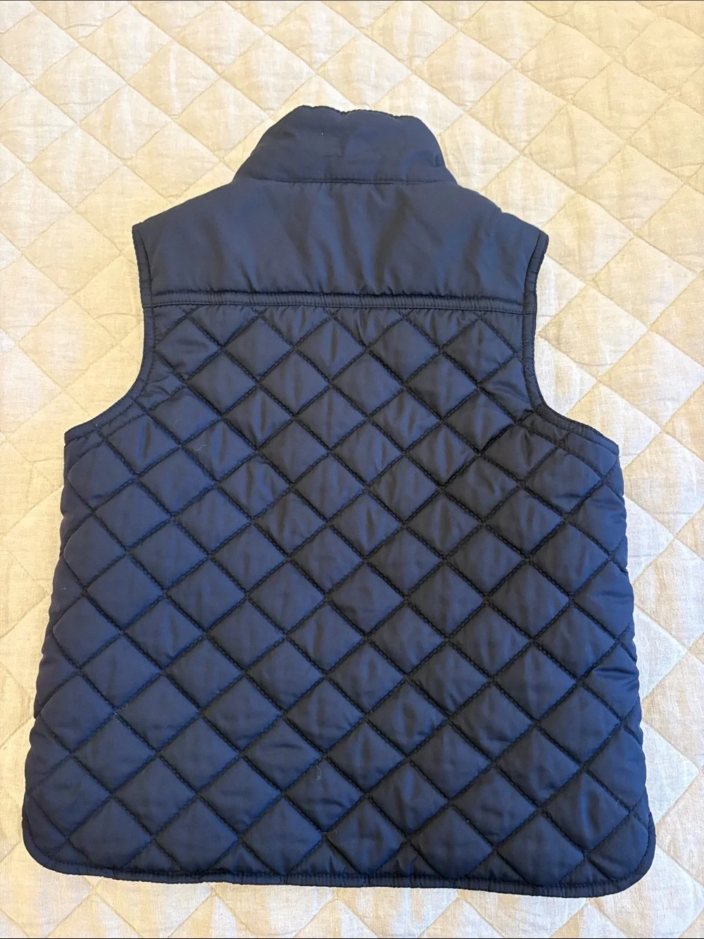 Crewcuts Navy Quilted Puffer Vest